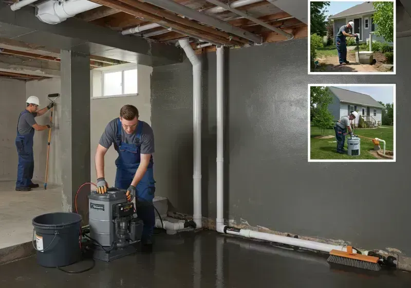 Basement Waterproofing and Flood Prevention process in Nashville, IL